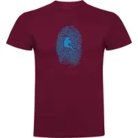 Kruskis Climber Fingerprint T-shirt Med Korta ärmar Kruskis Climber Fingerprint T-shirt Med Korta ärmar