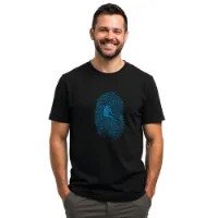 Kruskis Climber Fingerprint T-shirt Med Korta ärmar