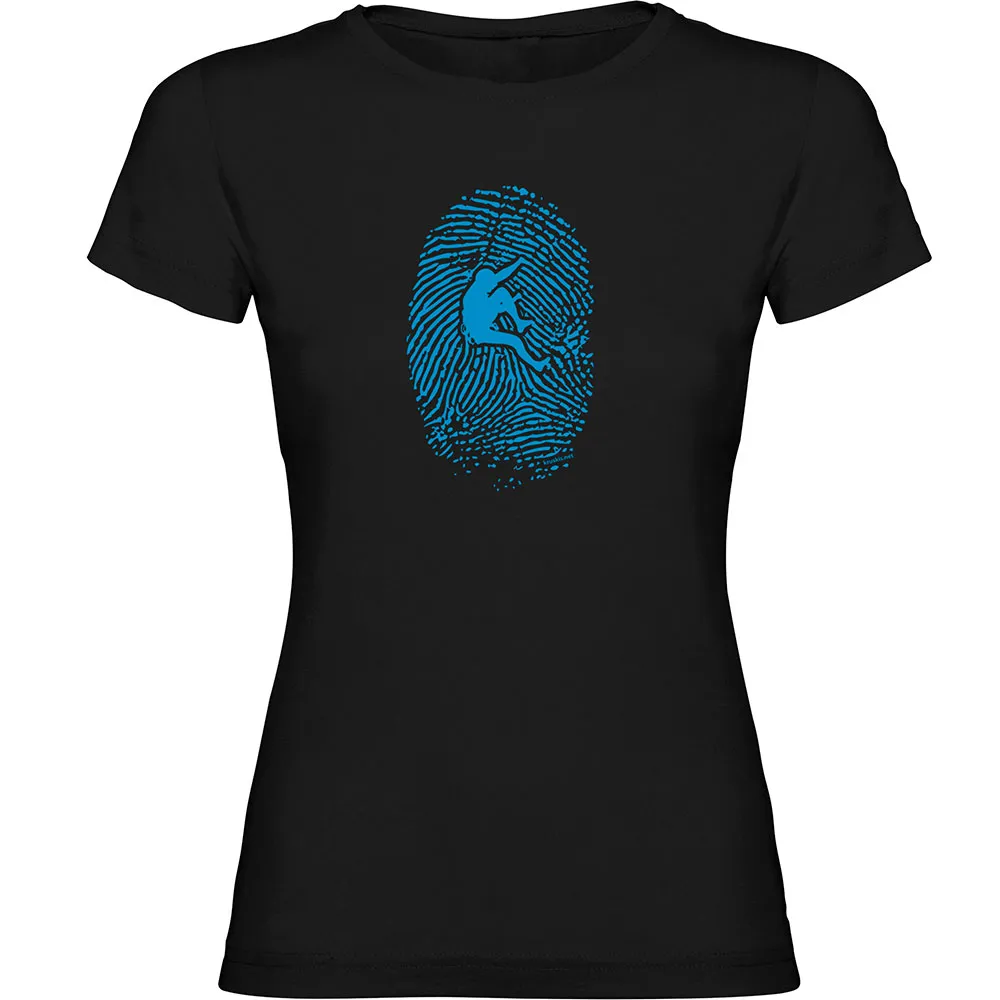 Kruskis Climber Fingerprint T-shirt Med Korta ärmar