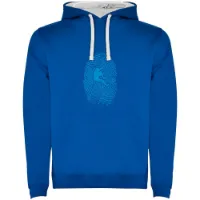 Kruskis Climber Fingerprint Two-colour Tröja Med Huva Kruskis Climber Fingerprint Two-colour Tröja Med Huva