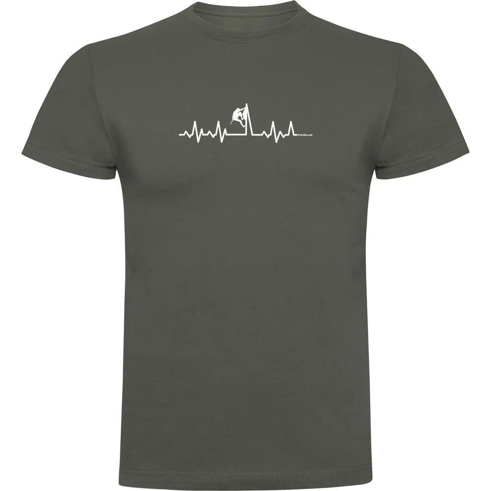 Kruskis Climbing Heartbeat T-shirt Med Korta ärmar Kruskis Climbing Heartbeat T-shirt Med Korta ärmar