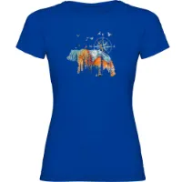 Kruskis Compass Bear T-shirt Med Korta ärmar Kruskis Compass Bear T-shirt Med Korta ärmar