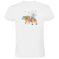 Kruskis Compass Bear T-shirt Med Korta ärmar Kruskis Compass Bear T-shirt Med Korta ärmar