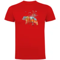 Kruskis Compass Bear T-shirt Med Korta ärmar Kruskis Compass Bear T-shirt Med Korta ärmar