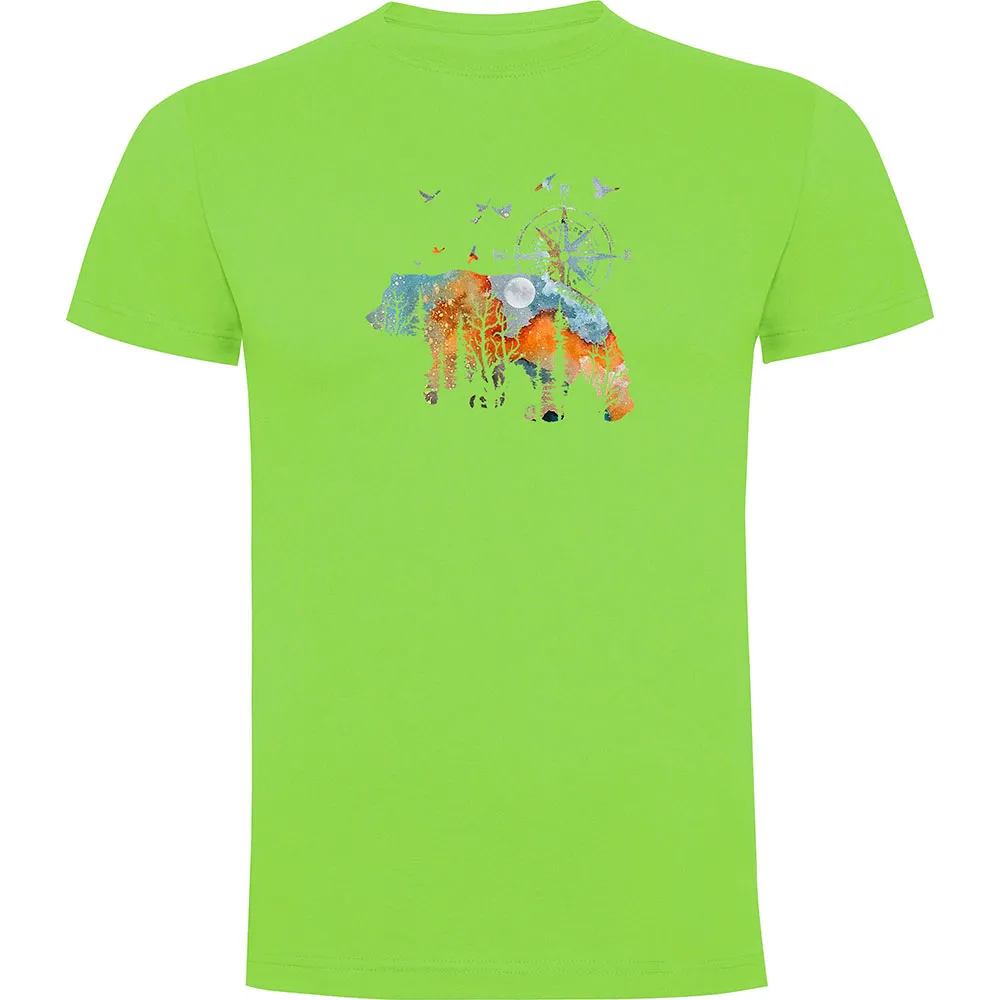 Kruskis Compass Bear T-shirt Med Korta ärmar Kruskis Compass Bear T-shirt Med Korta ärmar