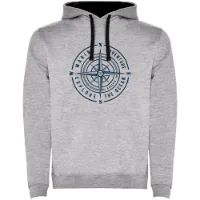 Kruskis Compass Rose Two-colour Tröja Med Huva Kruskis Compass Rose Two-colour Tröja Med Huva