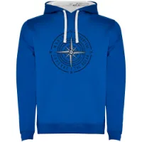 Kruskis Compass Rose Two-colour Tröja Med Huva