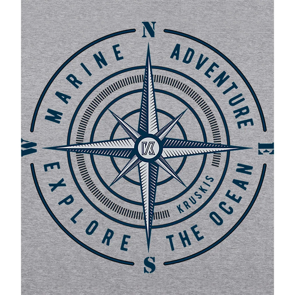 Kruskis Compass Rose Two-colour Tröja Med Huva