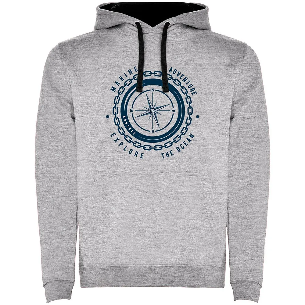 Kruskis Compass Two-colour Tröja Med Huva