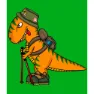 Kruskis Dino Trek T-shirt Med Korta ärmar