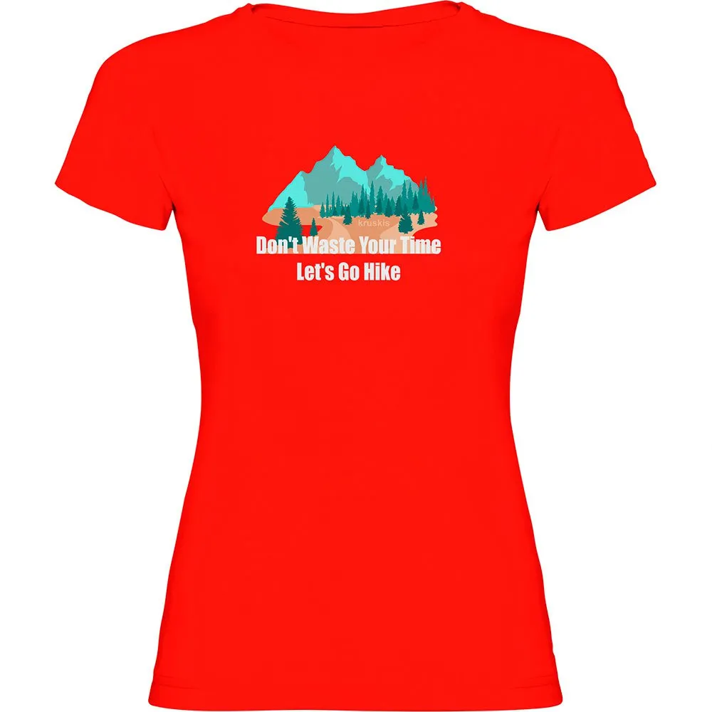 Kruskis Dont Waste Your Time T-shirt Med Korta ärmar Kruskis Dont Waste Your Time T-shirt Med Korta ärmar