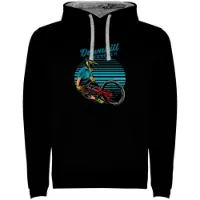 Kruskis Downhill Adventure Bicolor Tröja Med Huva