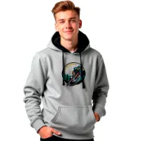 Kruskis Downhill Rider Bicolor Tröja Med Huva
