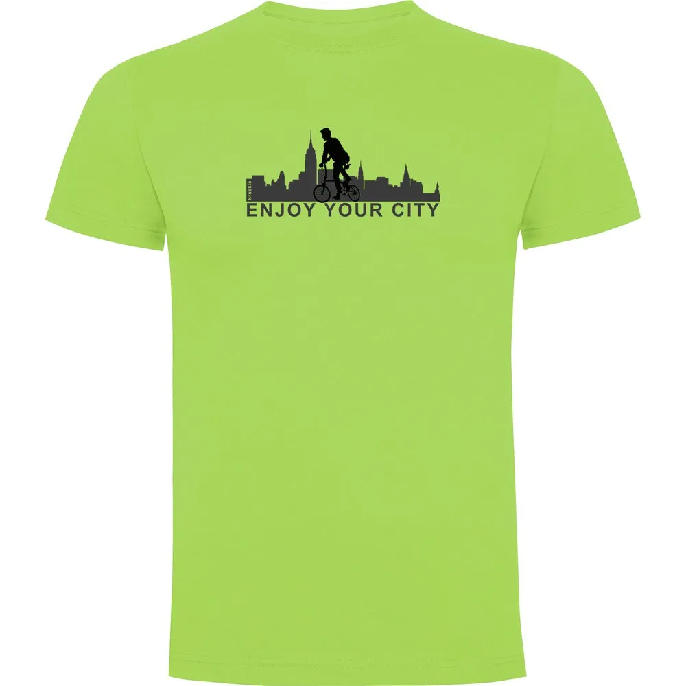 Kruskis Enjoy Your City T-shirt Med Korta ärmar Kruskis Enjoy Your City T-shirt Med Korta ärmar