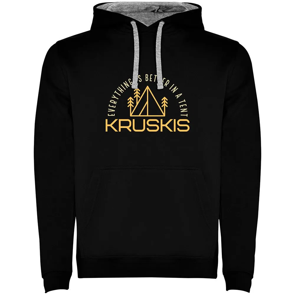 Kruskis Everything Is Better Bicolor Tröja Med Huva