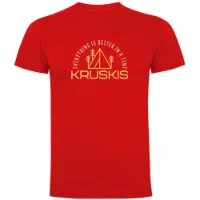 Kruskis Everything Is Better T-shirt Med Korta ärmar