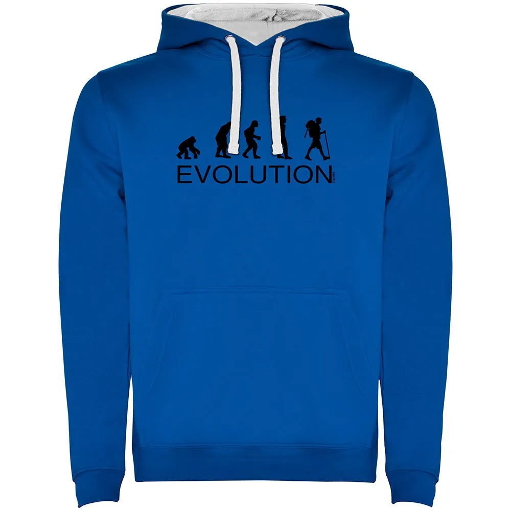 Kruskis Evolution Hiking Two-colour Tröja Med Huva