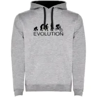 Kruskis Evolution Mtb Two-colour Tröja Med Huva