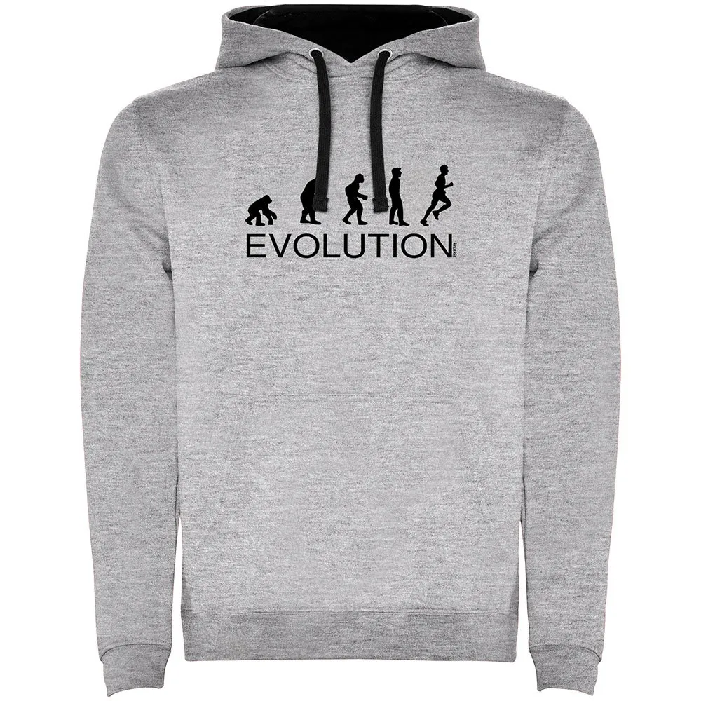 Kruskis Evolution Running Two-colour Tröja Med Huva male