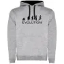 Kruskis Evolution Running Two-colour Tröja Med Huva male