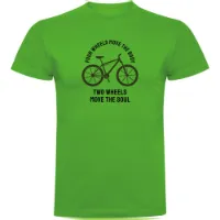 Kruskis Four Wheels Move The Body T-shirt Med Korta ärmar