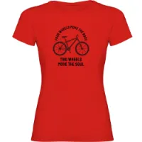 Kruskis Four Wheels Move The Body T-shirt Med Korta ärmar Kruskis Four Wheels Move The Body T-shirt Med Korta ärmar