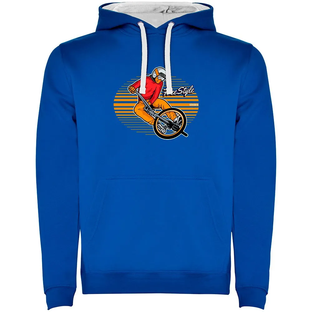 Kruskis Freestyle Rider Bicolor Tröja Med Huva Kruskis Freestyle Rider Bicolor Tröja Med Huva