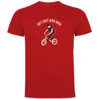 Kruskis Get Out And Bmx T-shirt Med Korta ärmar Kruskis Get Out And Bmx T-shirt Med Korta ärmar