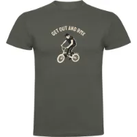 Kruskis Get Out And Bmx T-shirt Med Korta ärmar