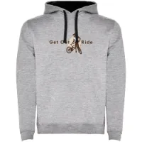 Kruskis Get Out And Ride Two-colour Tröja Med Huva
