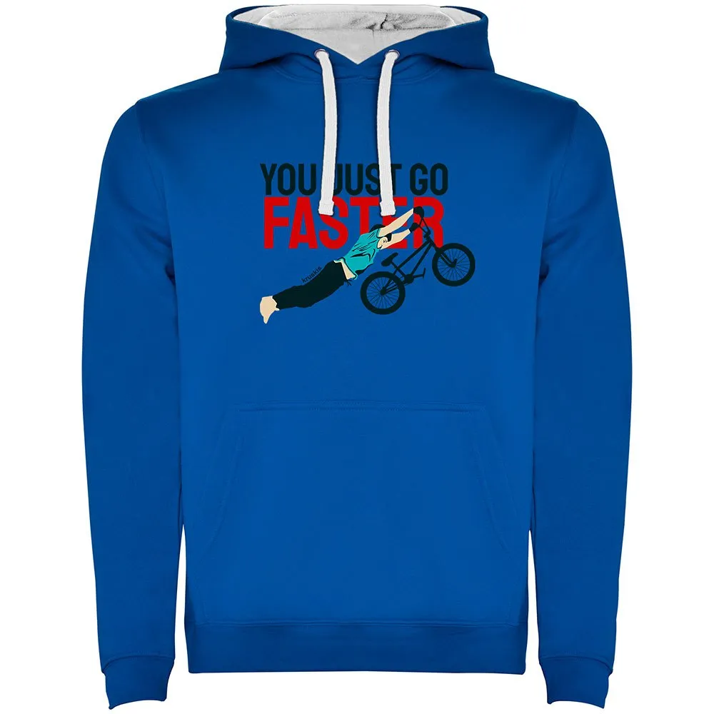Kruskis Go Faster Two-colour Tröja Med Huva