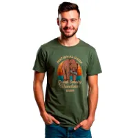 Kruskis Great Smoky Mountains T-shirt Med Korta ärmar Kruskis Great Smoky Mountains T-shirt Med Korta ärmar