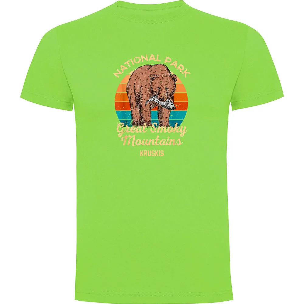 Kruskis Great Smoky Mountains T-shirt Med Korta ärmar Kruskis Great Smoky Mountains T-shirt Med Korta ärmar
