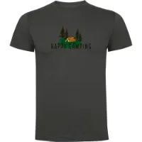 Kruskis Happy Camping T-shirt Med Korta ärmar Kruskis Happy Camping T-shirt Med Korta ärmar