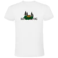 Kruskis Happy Camping T-shirt Med Korta ärmar Kruskis Happy Camping T-shirt Med Korta ärmar