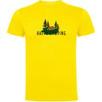 Kruskis Happy Camping T-shirt Med Korta ärmar Kruskis Happy Camping T-shirt Med Korta ärmar