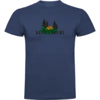 Kruskis Happy Camping T-shirt Med Korta ärmar Kruskis Happy Camping T-shirt Med Korta ärmar