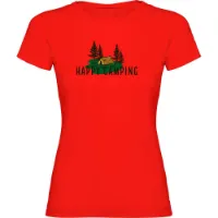 Kruskis Happy Camping T-shirt Med Korta ärmar Kruskis Happy Camping T-shirt Med Korta ärmar
