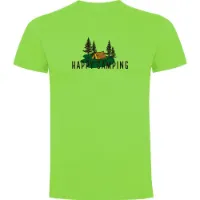 Kruskis Happy Camping T-shirt Med Korta ärmar Kruskis Happy Camping T-shirt Med Korta ärmar