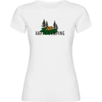 Kruskis Happy Camping T-shirt Med Korta ärmar Kruskis Happy Camping T-shirt Med Korta ärmar