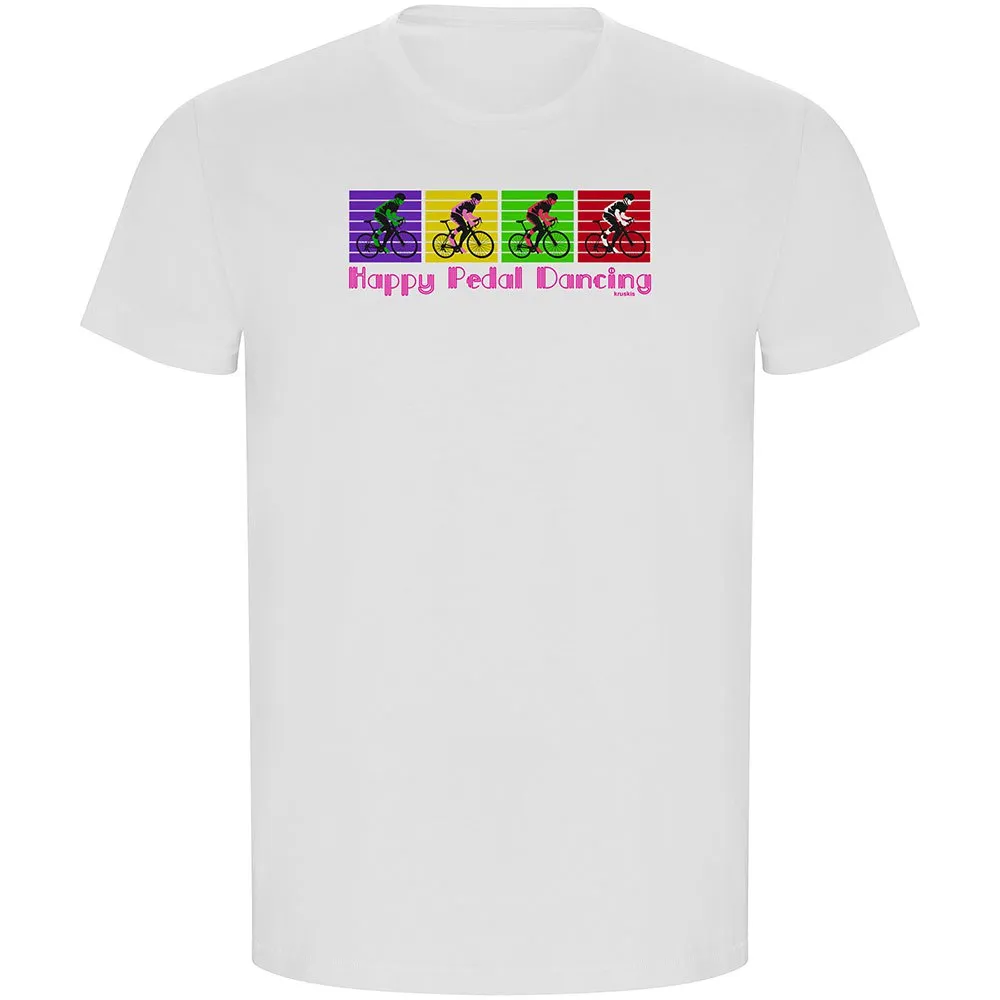 Kruskis Happy Pedal Dancing Eco T-shirt Med Korta ärmar Kruskis Happy Pedal Dancing Eco T-shirt Med Korta ärmar