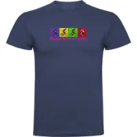 Kruskis Happy Pedal Dancing T-shirt Med Korta ärmar Kruskis Happy Pedal Dancing T-shirt Med Korta ärmar