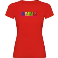 Kruskis Happy Pedal Dancing T-shirt Med Korta ärmar Kruskis Happy Pedal Dancing T-shirt Med Korta ärmar