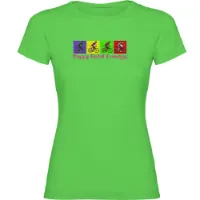 Kruskis Happy Pedal Dancing T-shirt Med Korta ärmar