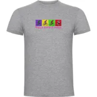 Kruskis Happy Pedal Dancing T-shirt Med Korta ärmar Kruskis Happy Pedal Dancing T-shirt Med Korta ärmar