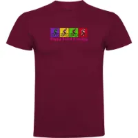Kruskis Happy Pedal Dancing T-shirt Med Korta ärmar Kruskis Happy Pedal Dancing T-shirt Med Korta ärmar
