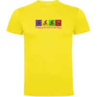 Kruskis Happy Pedal Dancing T-shirt Med Korta ärmar Kruskis Happy Pedal Dancing T-shirt Med Korta ärmar