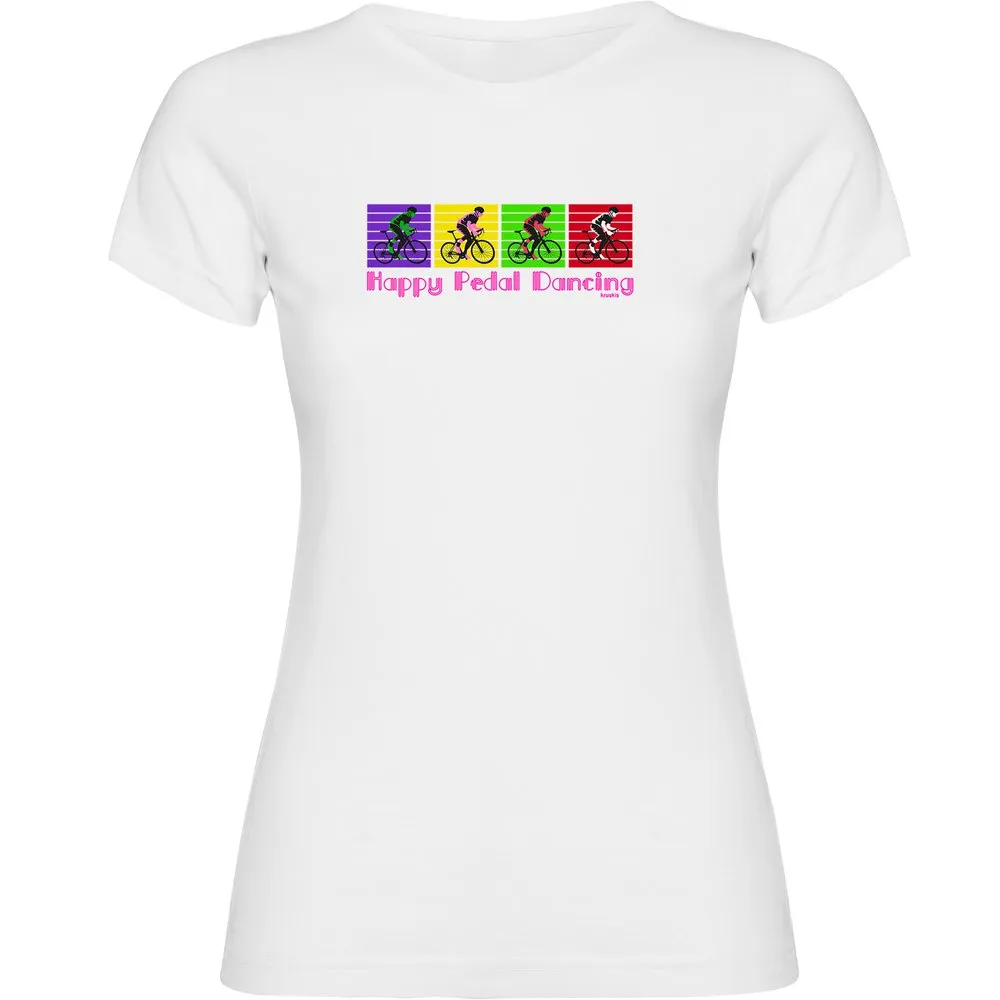 Kruskis Happy Pedal Dancing T-shirt Med Korta ärmar Kruskis Happy Pedal Dancing T-shirt Med Korta ärmar