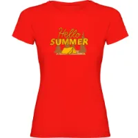 Kruskis Hello Summer T-shirt Med Korta ärmar Kruskis Hello Summer T-shirt Med Korta ärmar