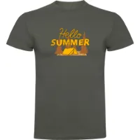 Kruskis Hello Summer T-shirt Med Korta ärmar Kruskis Hello Summer T-shirt Med Korta ärmar